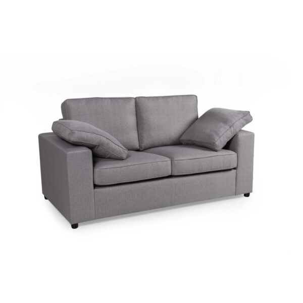 Alton Fabric Sofa 2 Seater Silver