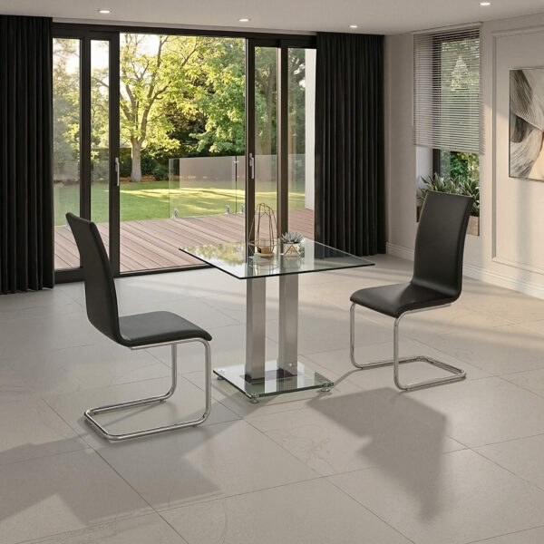 Arizona Dining Chair Chrome