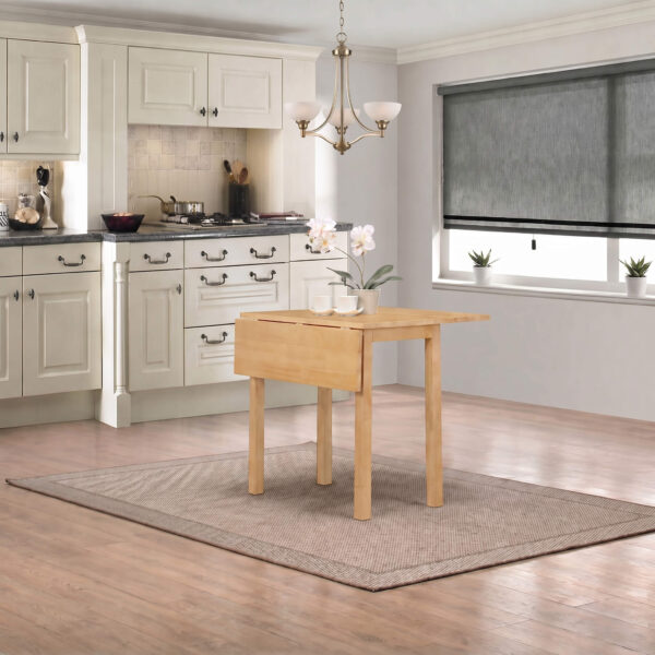 Atlas Dropleaf Dining Table Only Natuiral