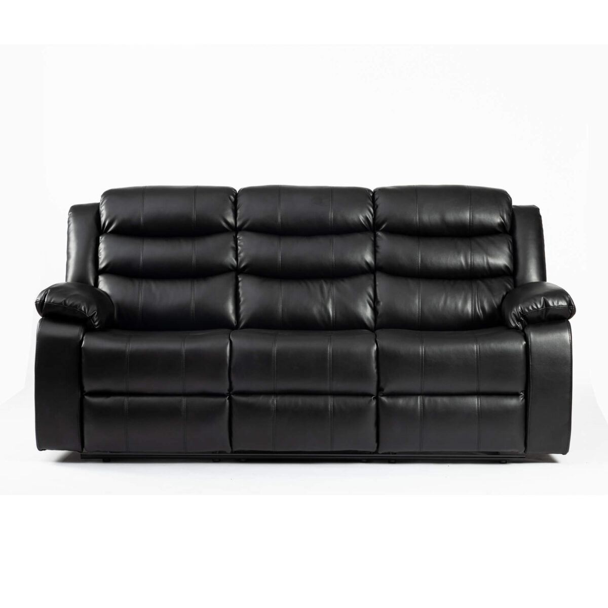 Turin Recliner Leather Aire 3 Seater