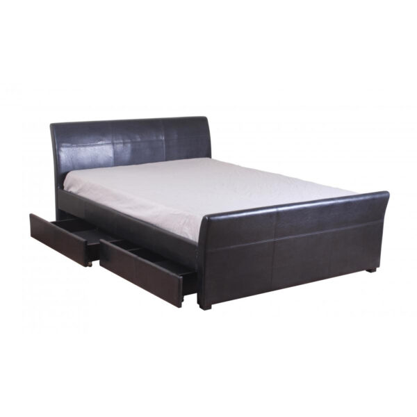 Viva 4 Drawer PVC Bed