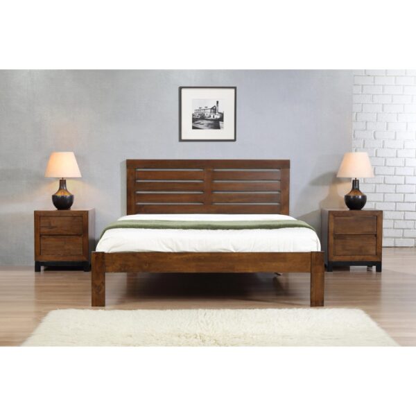 Vulcan Bed Rustic Oak
