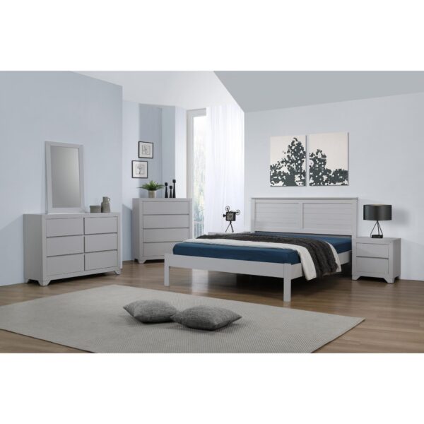 Wilmot Bed Grey